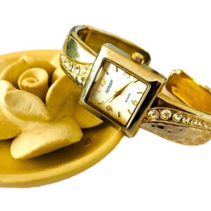 Gossip Japan Movt Adjustable Rhinestone Bracelet Watch